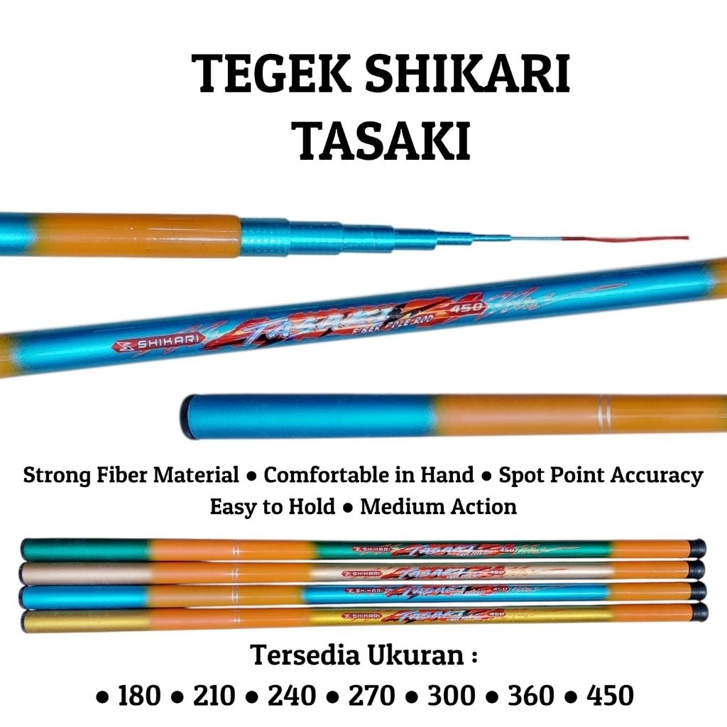 JORAN POLE/TEGEK SHIKARI TASAKI 210CM
