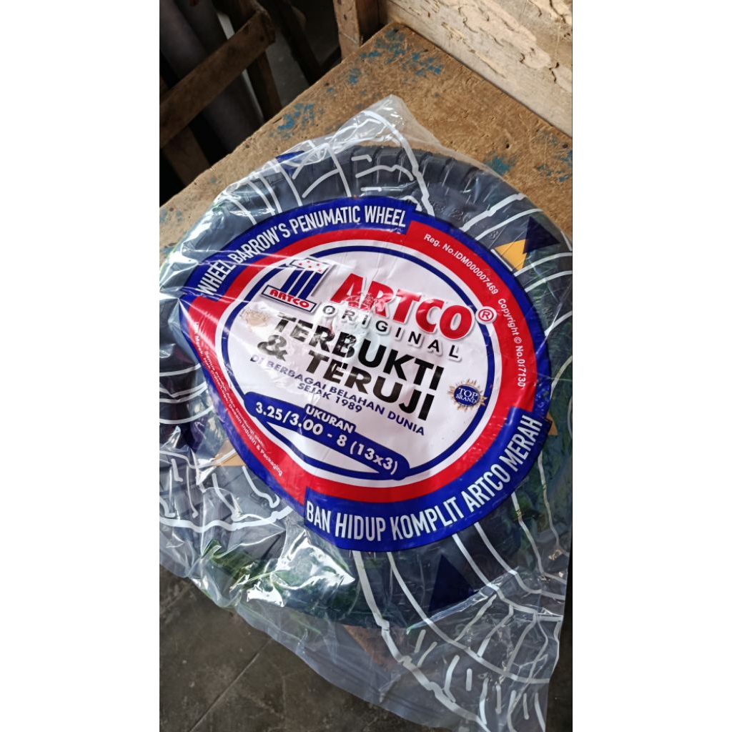 Ban set gerobak artco
