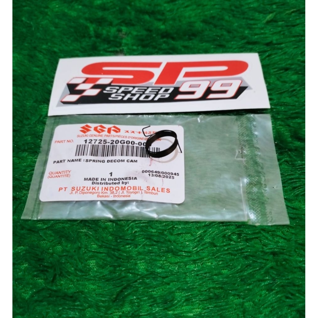 SPRING DECOM/PER,PIR DECOMPRESI SUZUKI SHOGUN 125 NEX,ADDRES,LET,S ARASHI,SMASH TITAN ASLI ORIGINAL 
