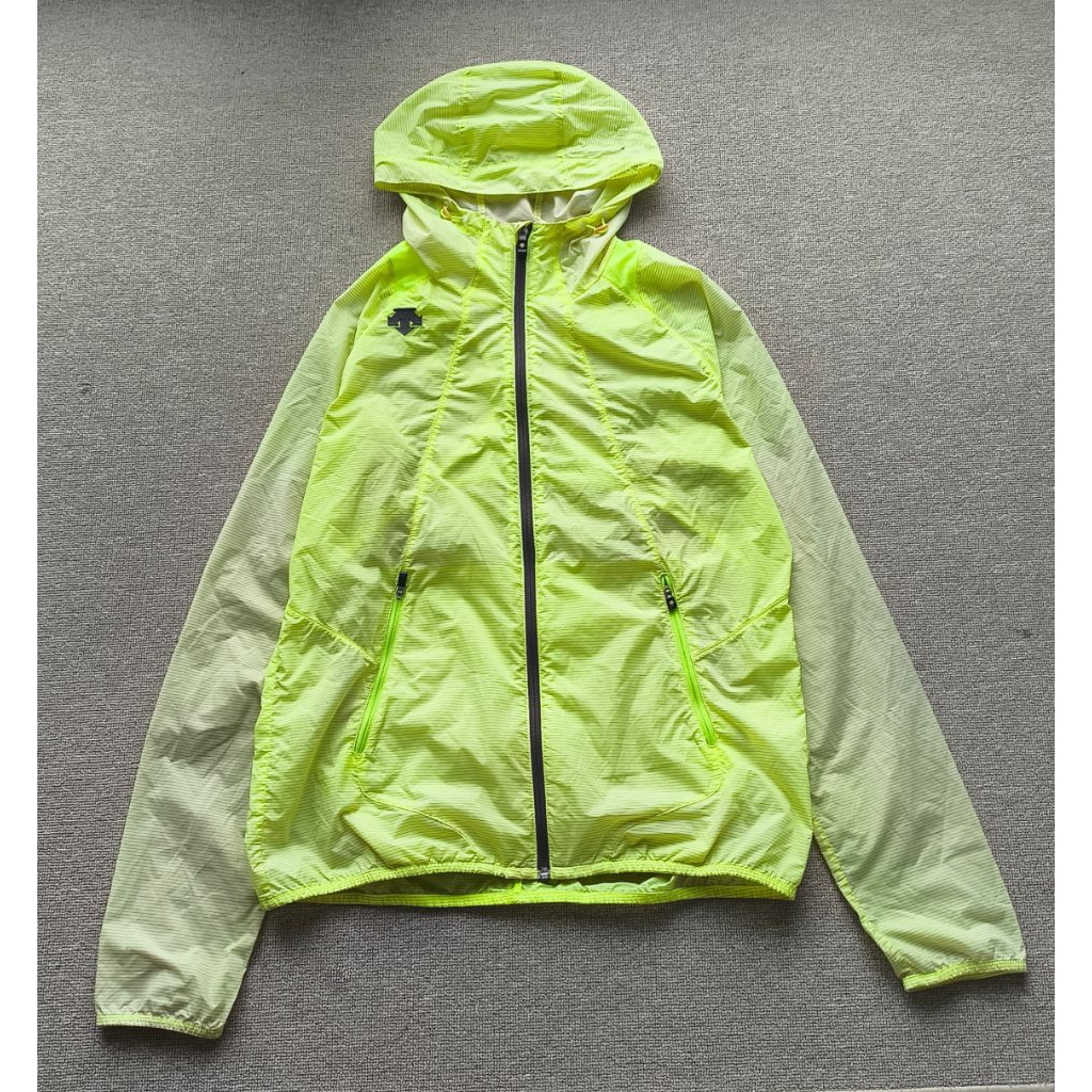DESCENTE RUNNING WATER REPELLENT JACKET SZ L