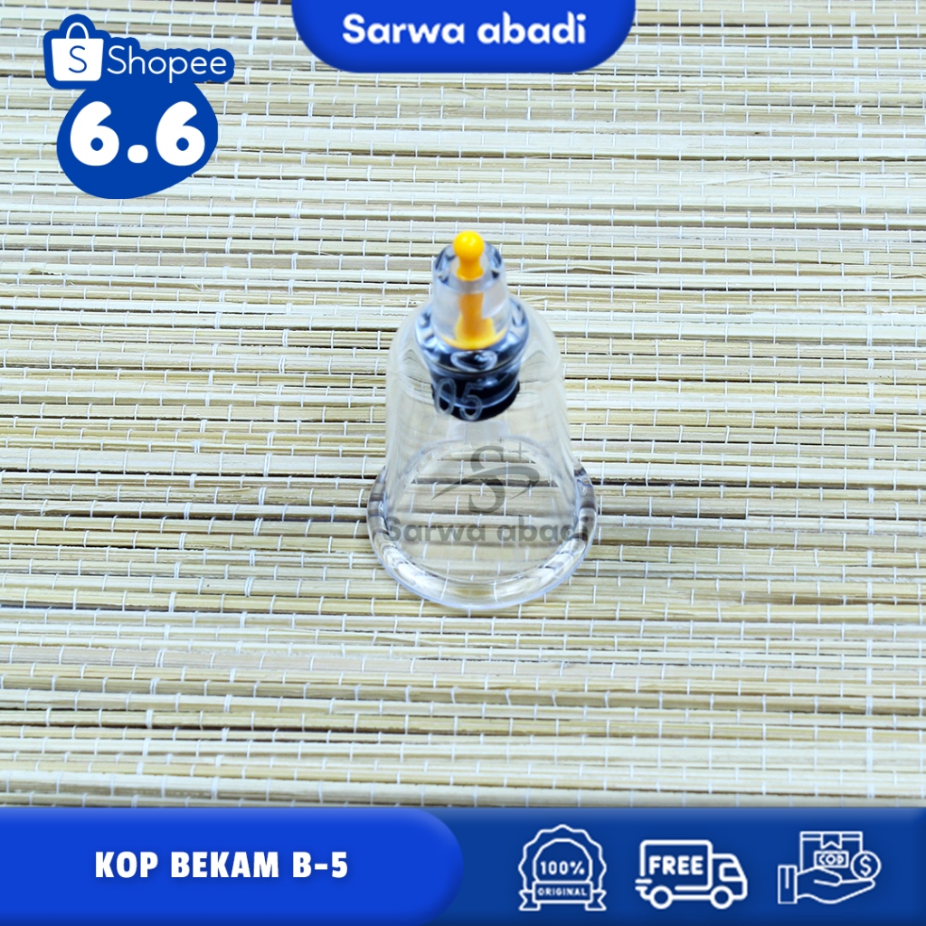 Kop Bekam Satuan B05 Kop 3.5 cm ecer kop bekam eceran besar refill kop ecer murah tebal original B5