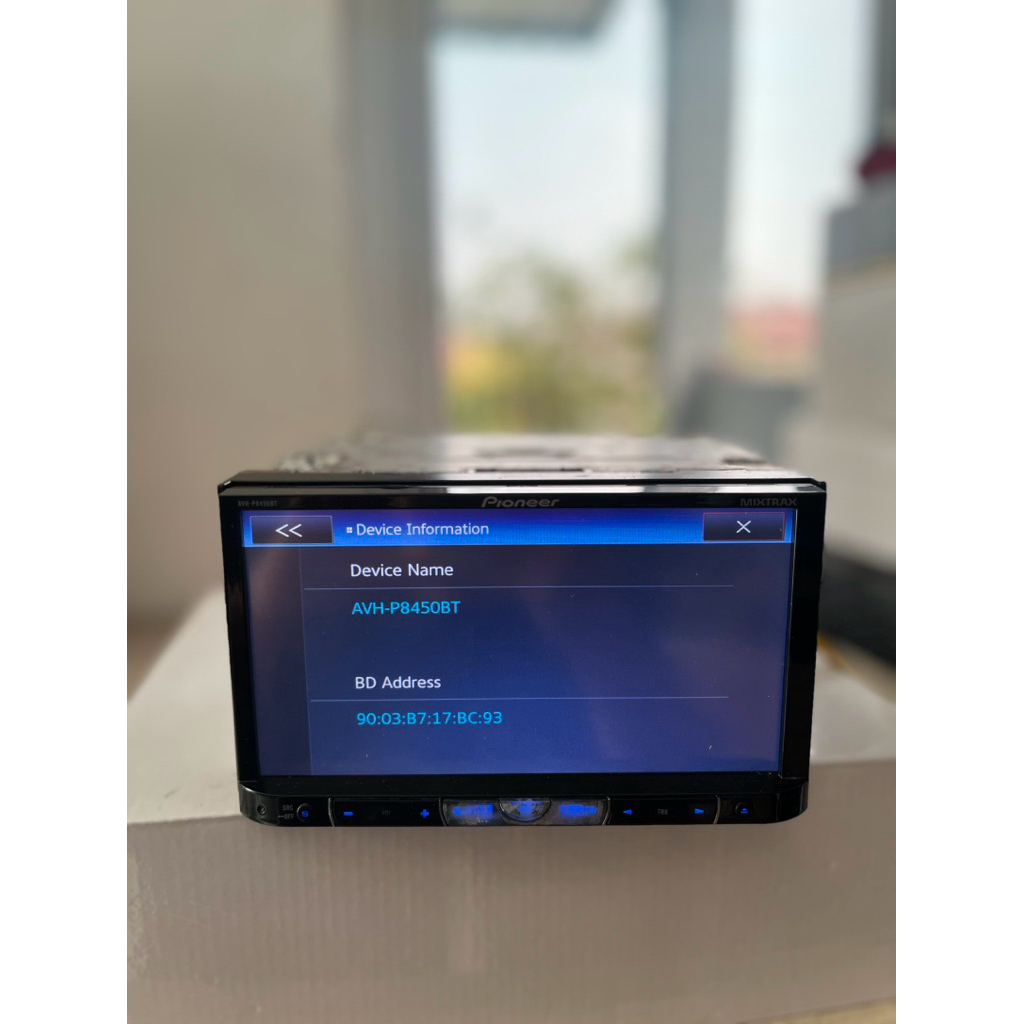 Head unit Pioneer AVH P8450BT [ tidak DVD ]