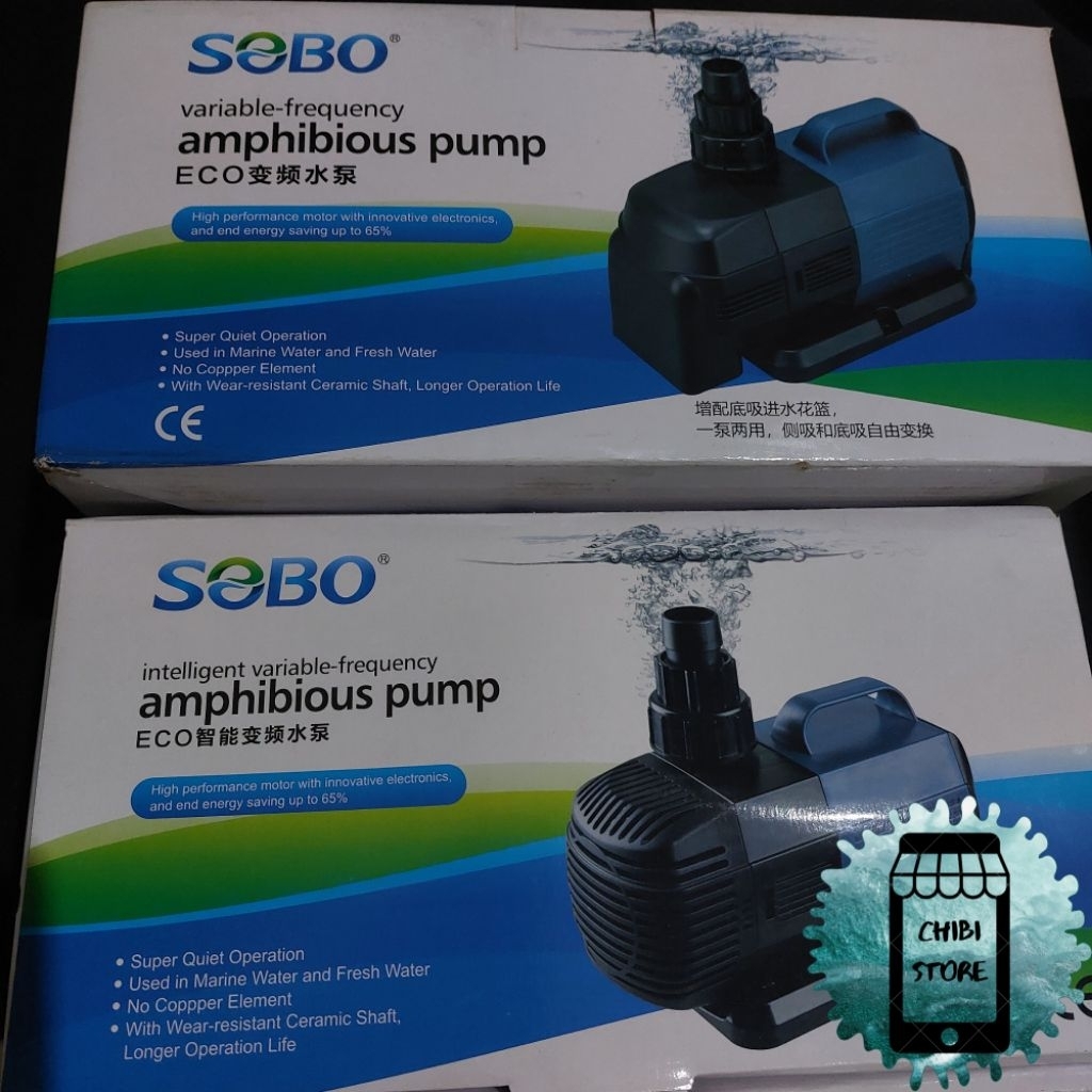 SOBO BO-12000A / MESIN POMPA KOLAM AQUARIUM SOBO BO 12000A / SOBO AMPHIBIOUS PUMP BO - 12000A / MESI
