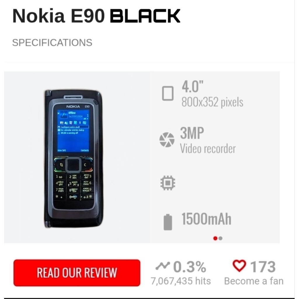 NOKIA E90 COMMUNICATOR HP JADUL HP KENANGAN HP NOSTALGIA HP NYA PARA SULTAN DI JAMANYA