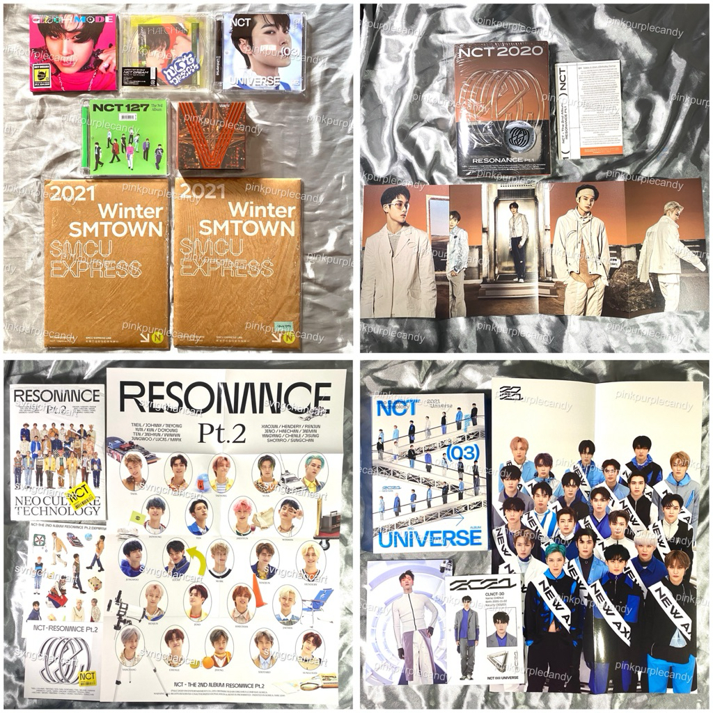 READY ALBUM ONLY NCT 2020 2021 RESONANCE FUTURE DEPARTURE UNIVERSE PB DIGIPACK GLITCH MODE BEST FRIE