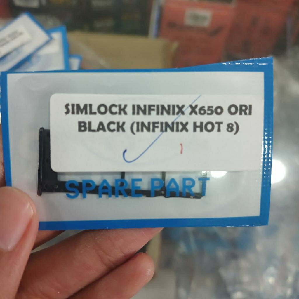 slot sim infinix X650/HOT 8 simlock simtray tempat sim