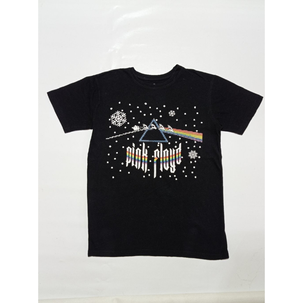 Kaos Band Pink Floyd Official Merchandise ©2020 Warna Hitam Size S Fit M Second Brand Pink Floyd