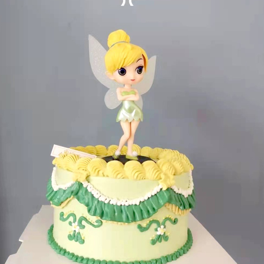 TOPPER CAKE TINKERBELL / FIGURE TINKERBELL/ KUALITAS PREMIUM/ PRINCESS/ TINKERBELL