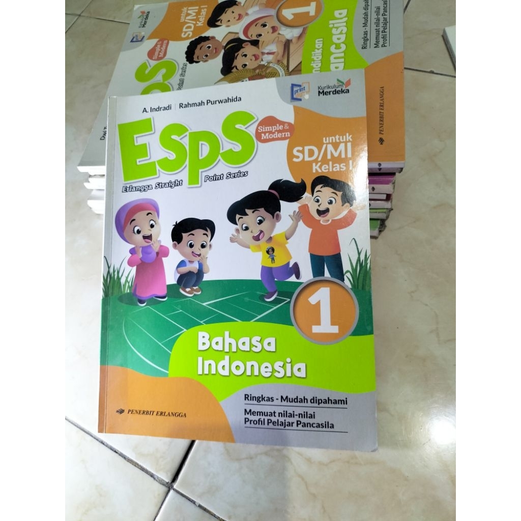 esps SD kelas 1 bahasa indonesia / bekas