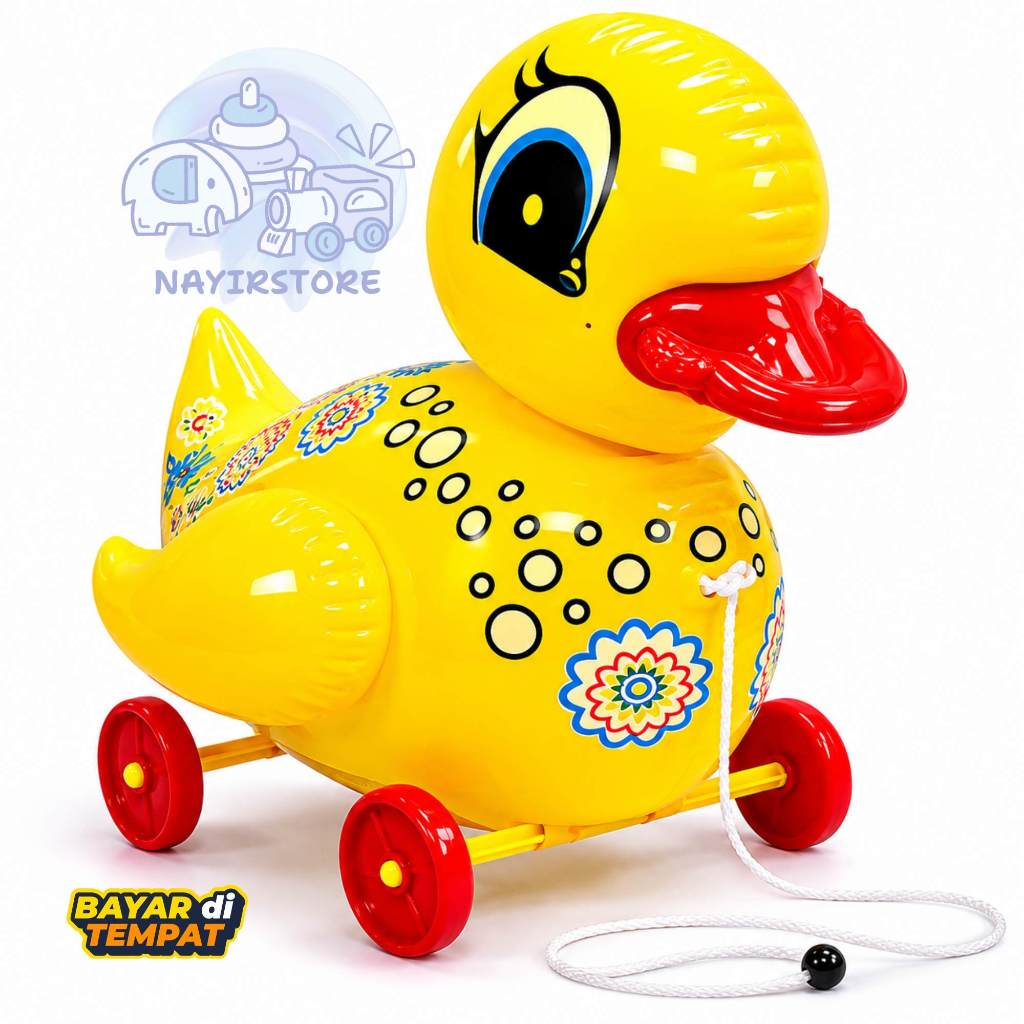 Mainan Bebek Balon Roda Anak Usia 2 Tahun ke Atas
