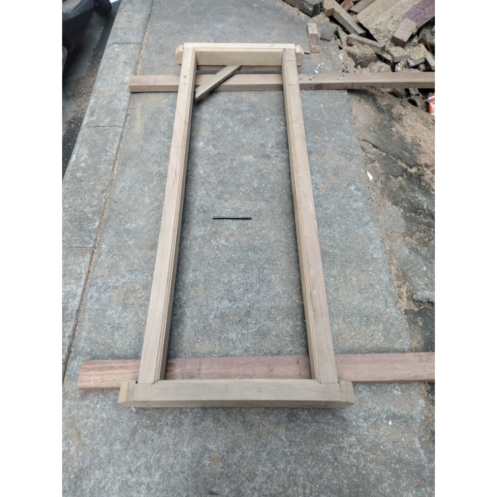 KUSEN JENDELA UNTUK KACA MATI(TANPA KACA) BAHAN KAYU KAMPER DAN MERANTI FULL OVEN BISA CUSTOM UKURAN