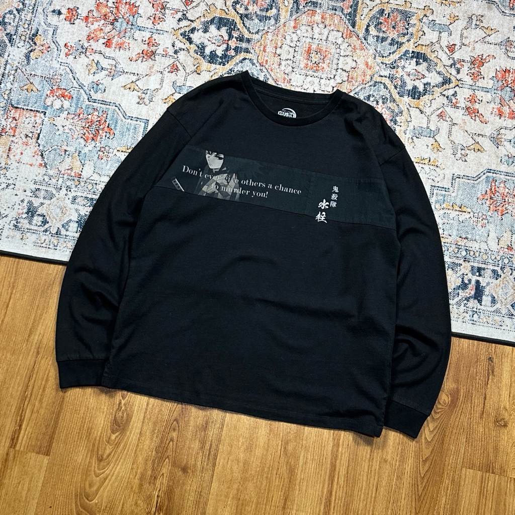 KAOS LENGAN PANJANG KIMETSU NO YAIBA (DEMON SLAYER) SECOND