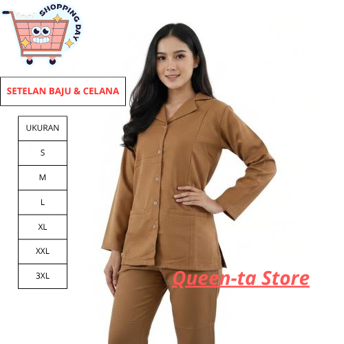 Seragam Dinas Pns Wanita Baju Dinas Pemda Wanita Setelan Seragam PNS Keki Tua Baju Guru Seragam Cela
