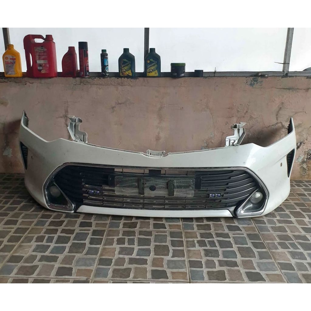 bumper bemper toyota camry 2016 2017 facelift original tanpa grill