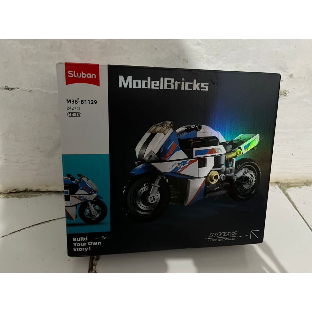 SLUBAN MAINAN BALOK SUSUN MODEL BRICKS MOTOR/ MAINAN LEGO SLUBAN MODEL MOTOR