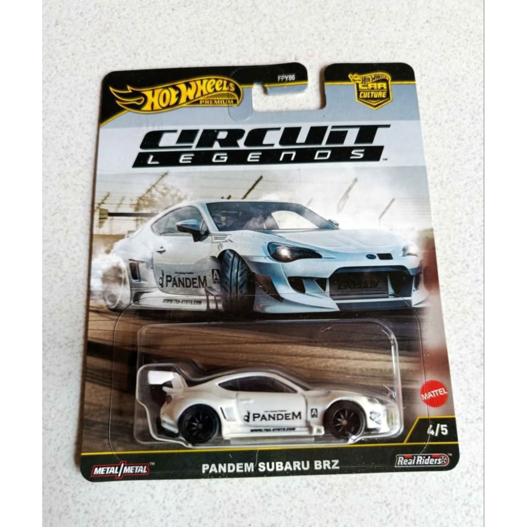 Hotwheels Premium Sircuit legend Pandem Subaru Brz