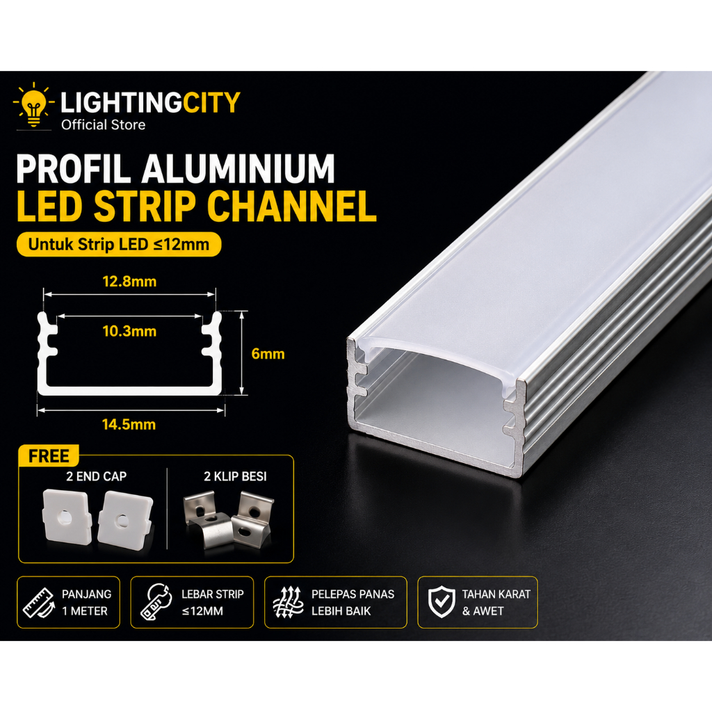 ALUMINIUM LED STRIP HOUSING LED STRIP U CHANNEL