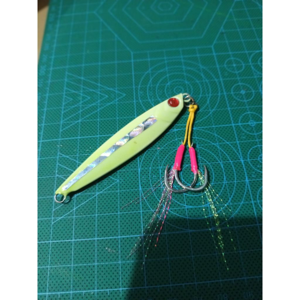 metal jig 40GR copy jigpara fulgid+assist hook