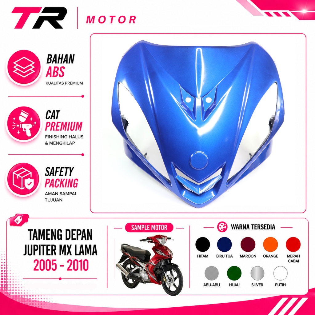 Dasi Tameng Panel Dada Depan Jupiter MX Lama Old