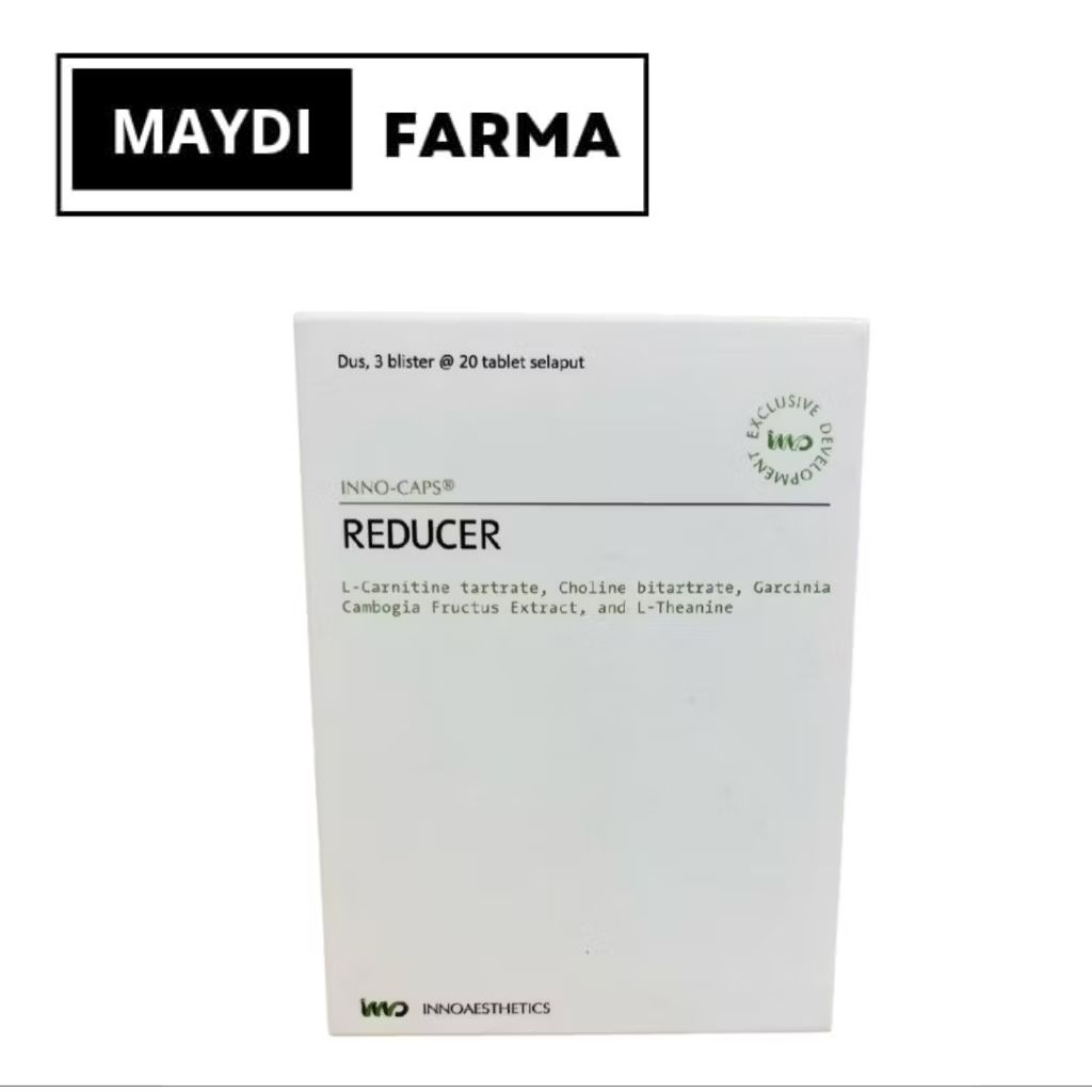 Inno Reducer Cap PPC Box isi 60 - Suplemen Diet Membantu mengurangi lemak di tubuh