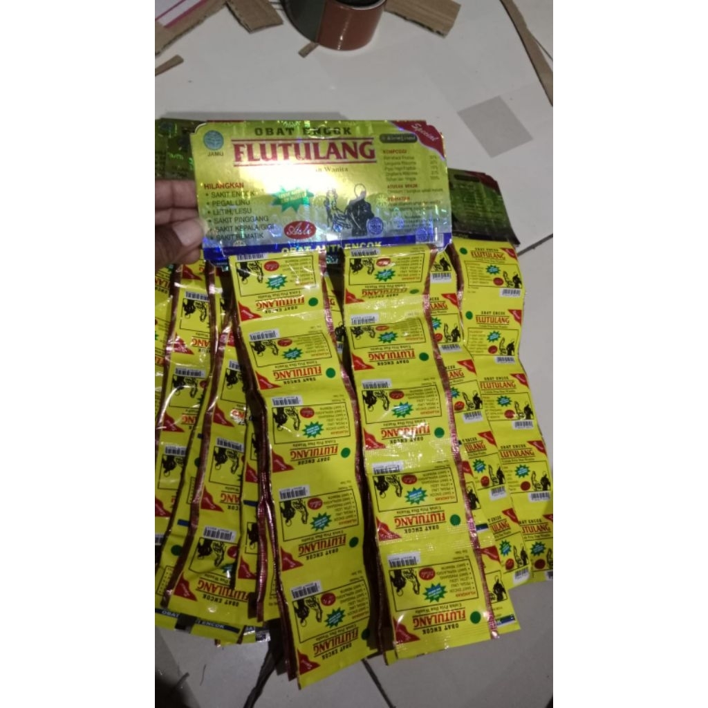 flu tulang//obat encok