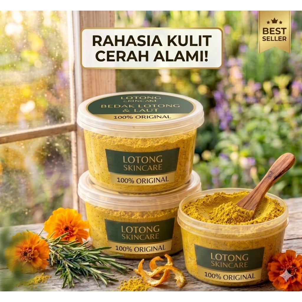 MASKER KUNYIT ALAMI 100%,LULUR PEMUTIH BADAN DAN WAJAH