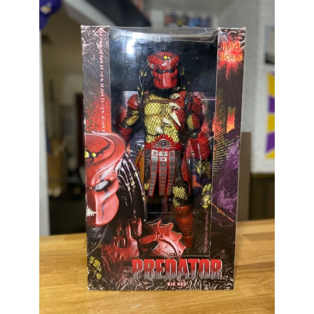 NECA BIG RED PREDATOR 1/4 figure 18 INCH