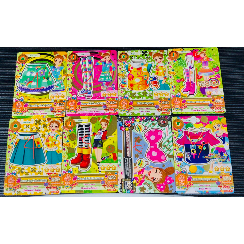 PRELOVED KARTU AIKATSU OTOME KII MIKURU SOLEIL ORI