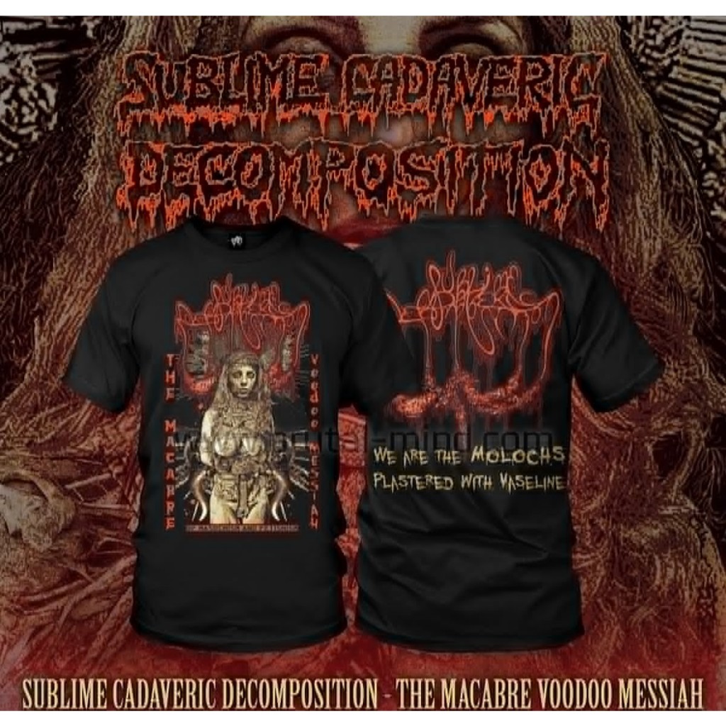 ORIGINAL TSHIRT SUBLIME CADAVERIC DECOMPOSITION - The Macabre Voodoo Messiah