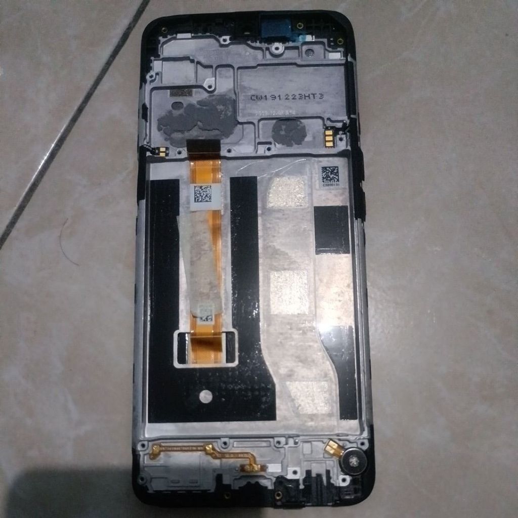 LCD + Tulangan OPPO A31 Original Copotan