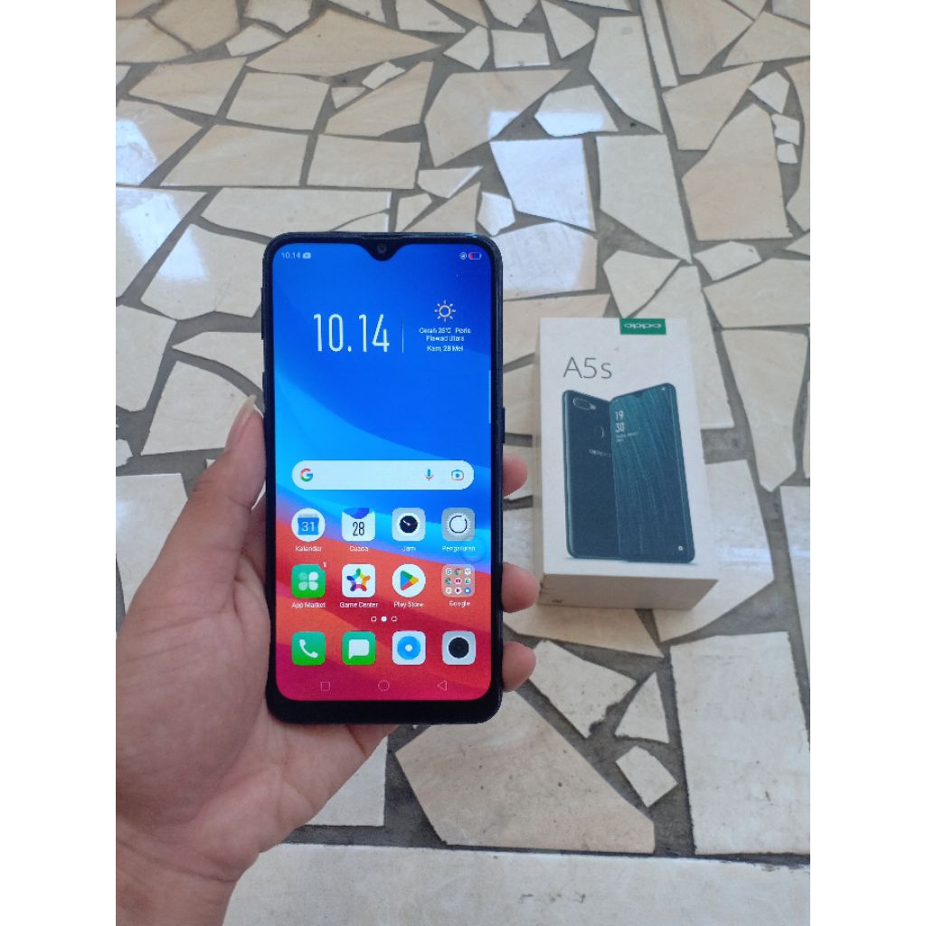 OPPO A5S 3/32 GB FULL SET DUAL SIM 4G LTE SECOND NORMAL SIAP PAKAI