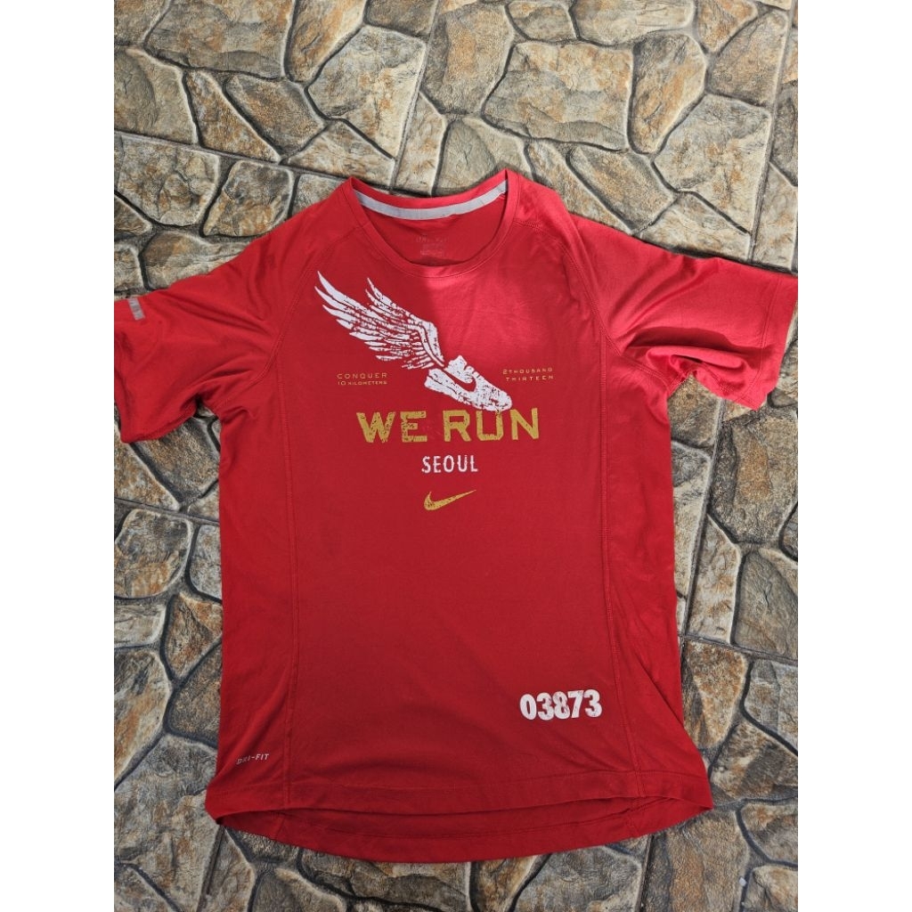Kaos Jersey Running NikeDri-fit Seoul2013