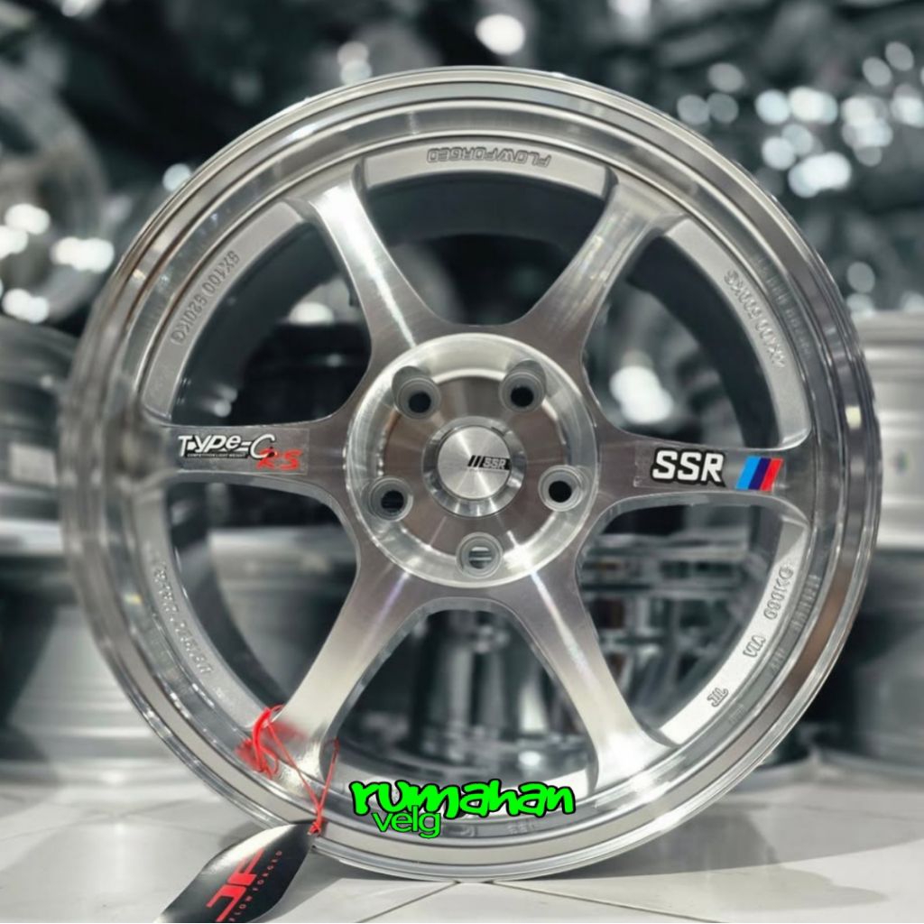 velg SSR TYPE C FLOW FORMING r17 lebar 8 pcd 5X114,3 et 40 mobil ring 17 pnp mobil r17 reborn ventur