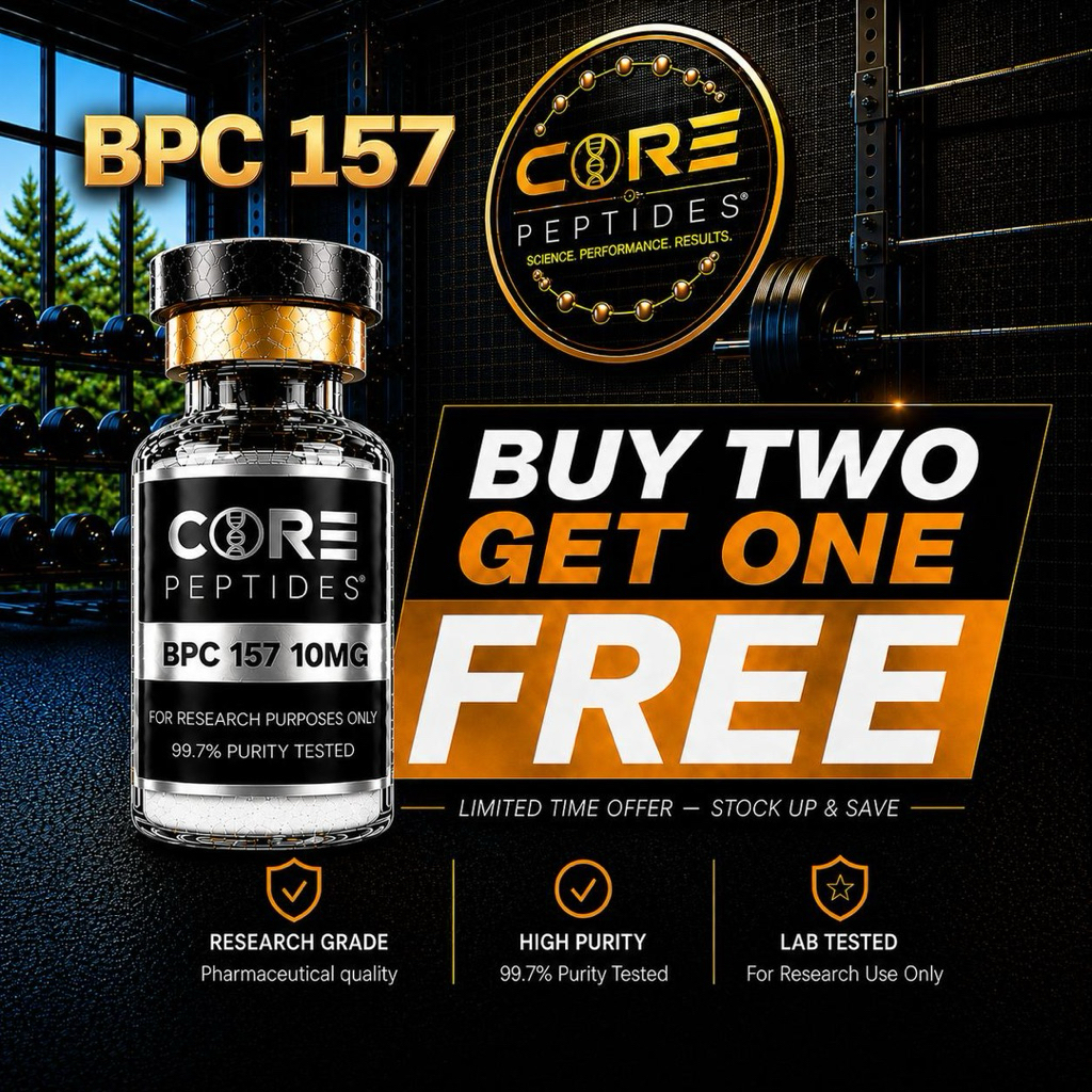 BPC 157 Peptide 10mg For Recovery Free BAC Water