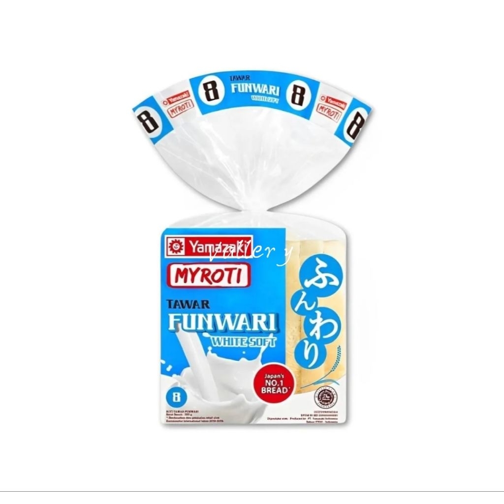 (Sameday) Yamazaki My Roti Roti Tawar Funwari 380 gram