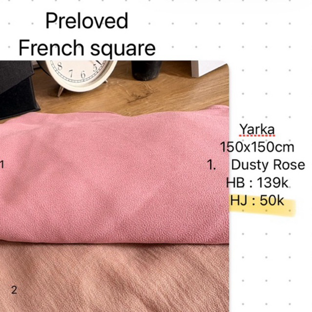 Preloved French Square Yarka