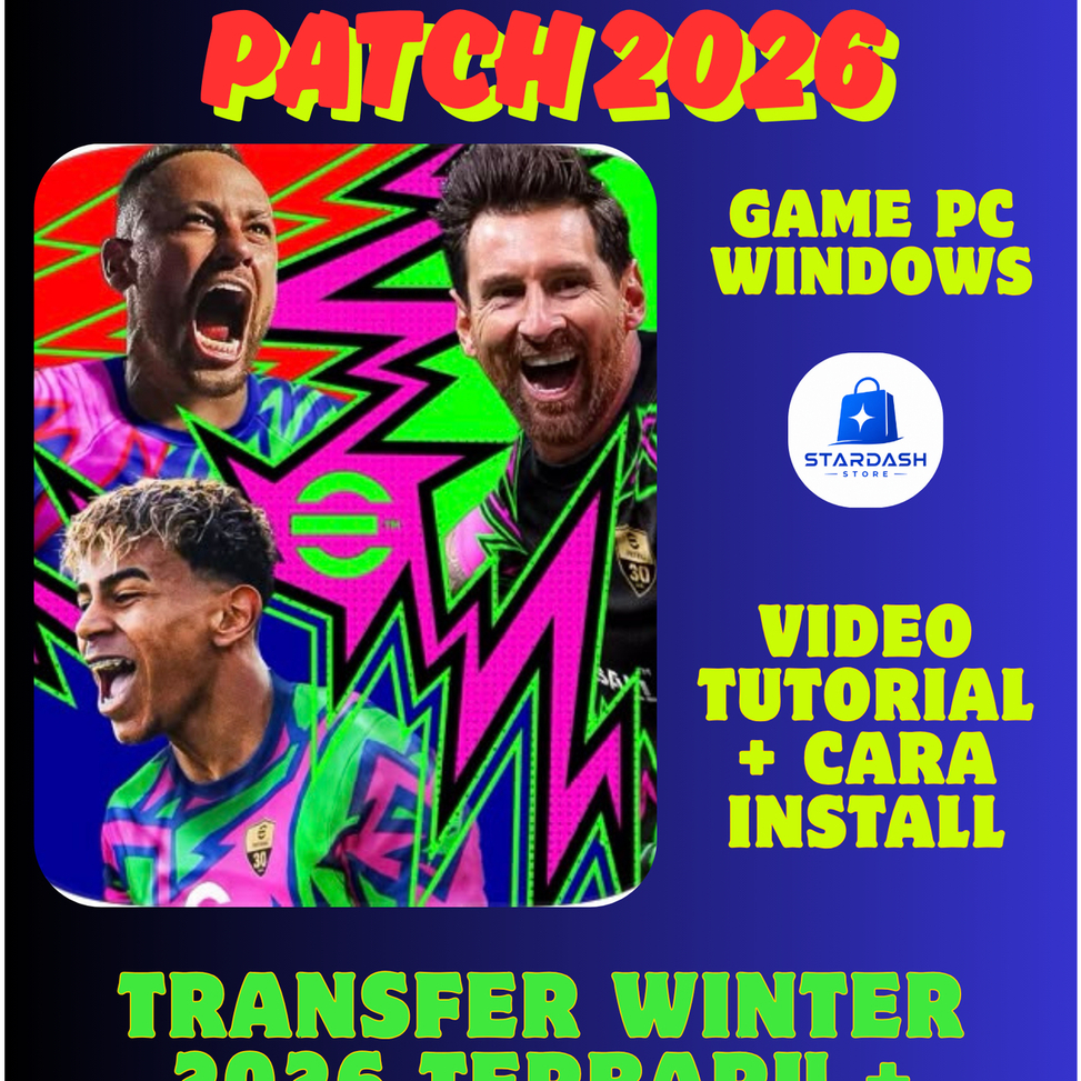 PES 2021 EFOOTBALL PATCH 2026 LIGA 1/2 PC GAME
