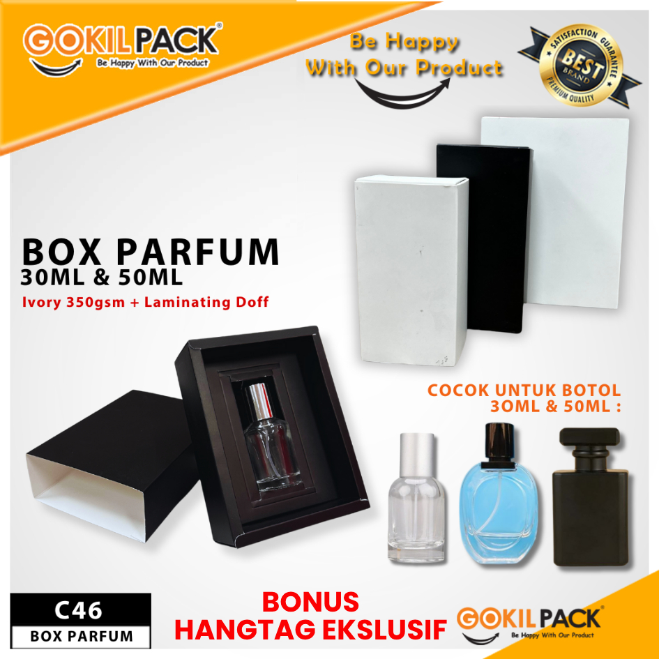 Box Parfum Polosan 30 ml / 50 ml | Sliding Box Parfum Lelabo  | C46