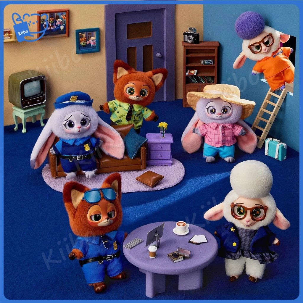 [SELECTED]  Zootopia Plush Keychain Vinyl Plush Blidbox