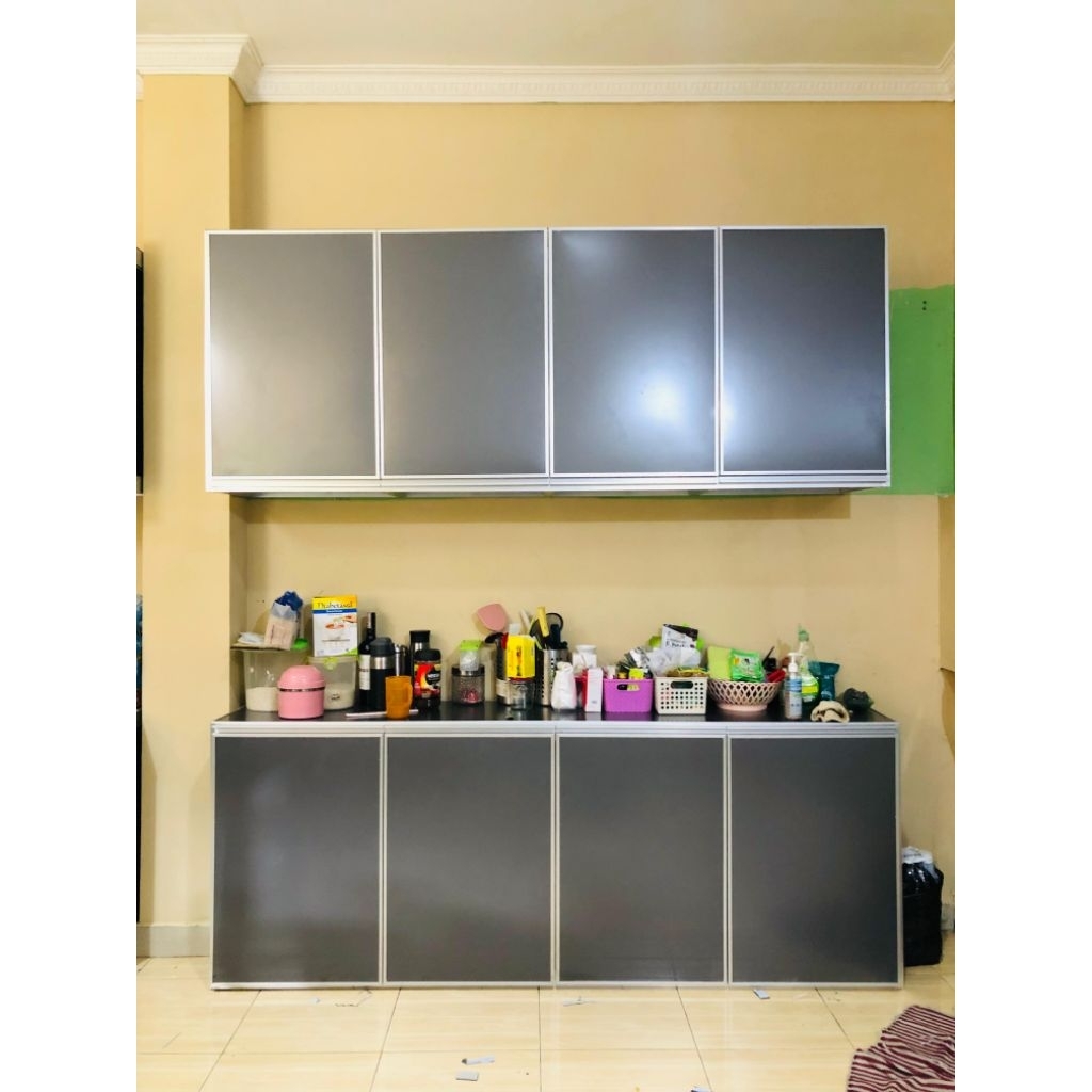 Kitchen Set Aluminium Custom Minimalis
