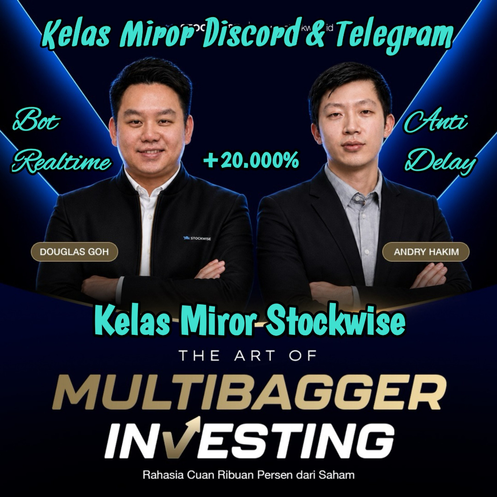 Kelas Miror Saham Stock Telegram Dan Discord Stockwise Andry Hakim Lengkap Realtime