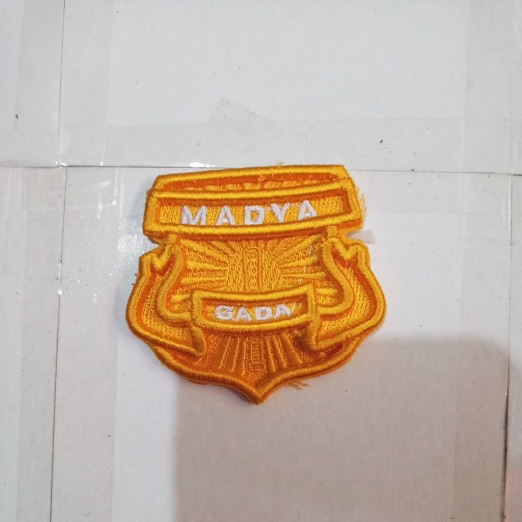 LOGO GADA MADYA SATPAM BORDIR TIMBUL 3D