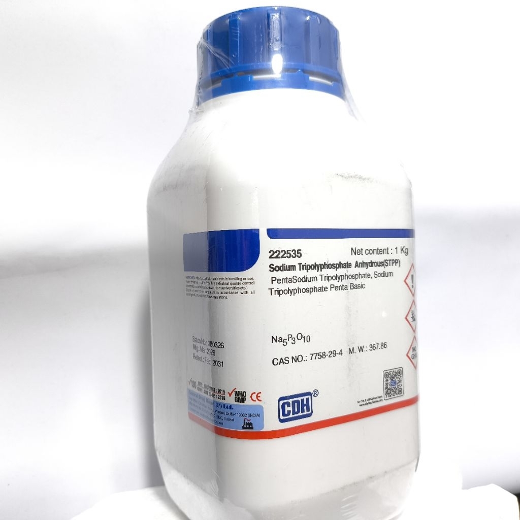 STPP 1kg Na5P3O10 CDH for analysis