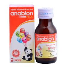 ANABION SIRUP 60 ML | SYRUP ANABION PLUS MULTIVITAMIN ANAK