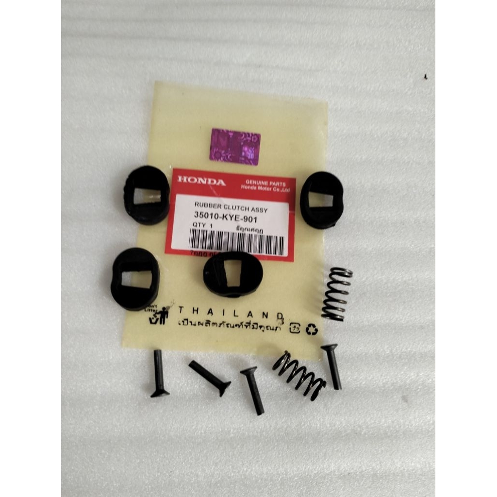 karet Rubber cluctch ASSY-35010-KYE-901- CRF 150-original Thailand