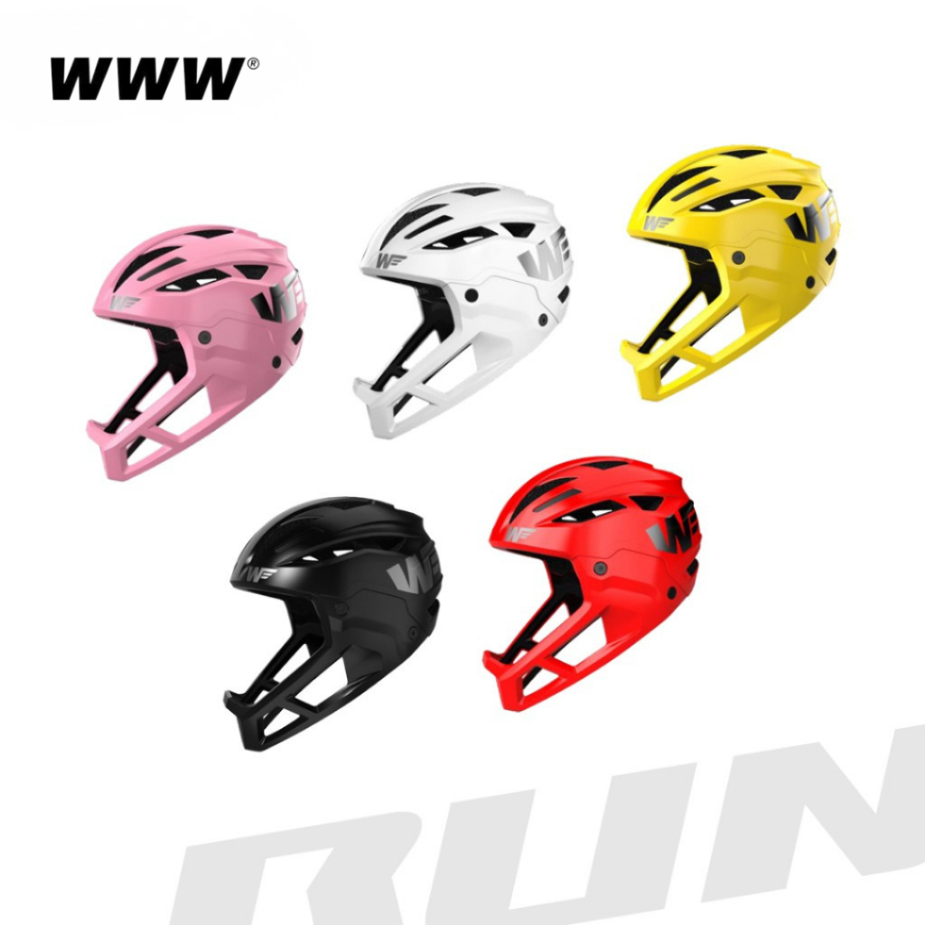 Helm WWW RUN X GIPSY Kids Full Face Helmet Pushbikr Safety Balance Bike Helmet