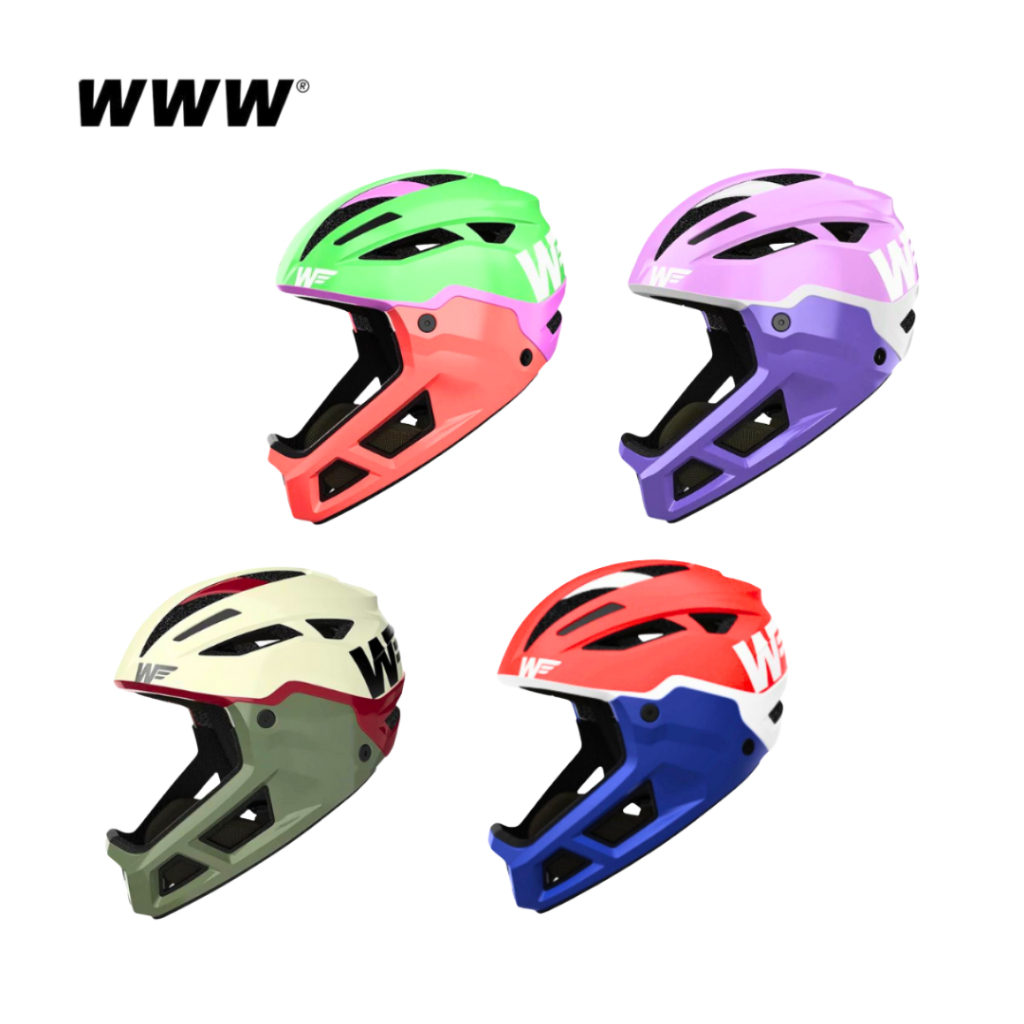 Helm WWW RUN PLUS X Gipsy Kid Bike Full Face Balance Bike Helmet