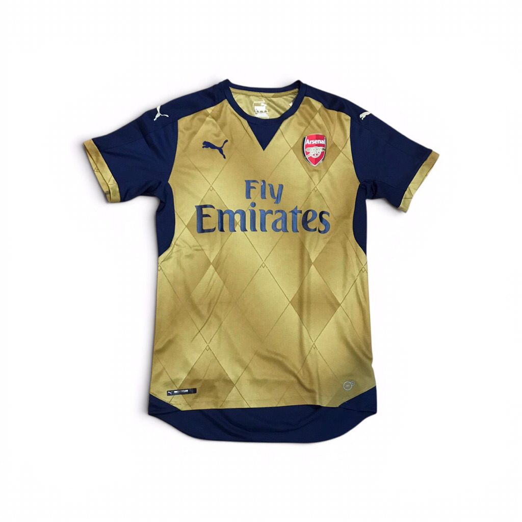 2015/16 ARSENAL Vintage PUMA Away Long Sleeve Football Shirt Size M TEAM - Arsenal SEASON - 2015/16 