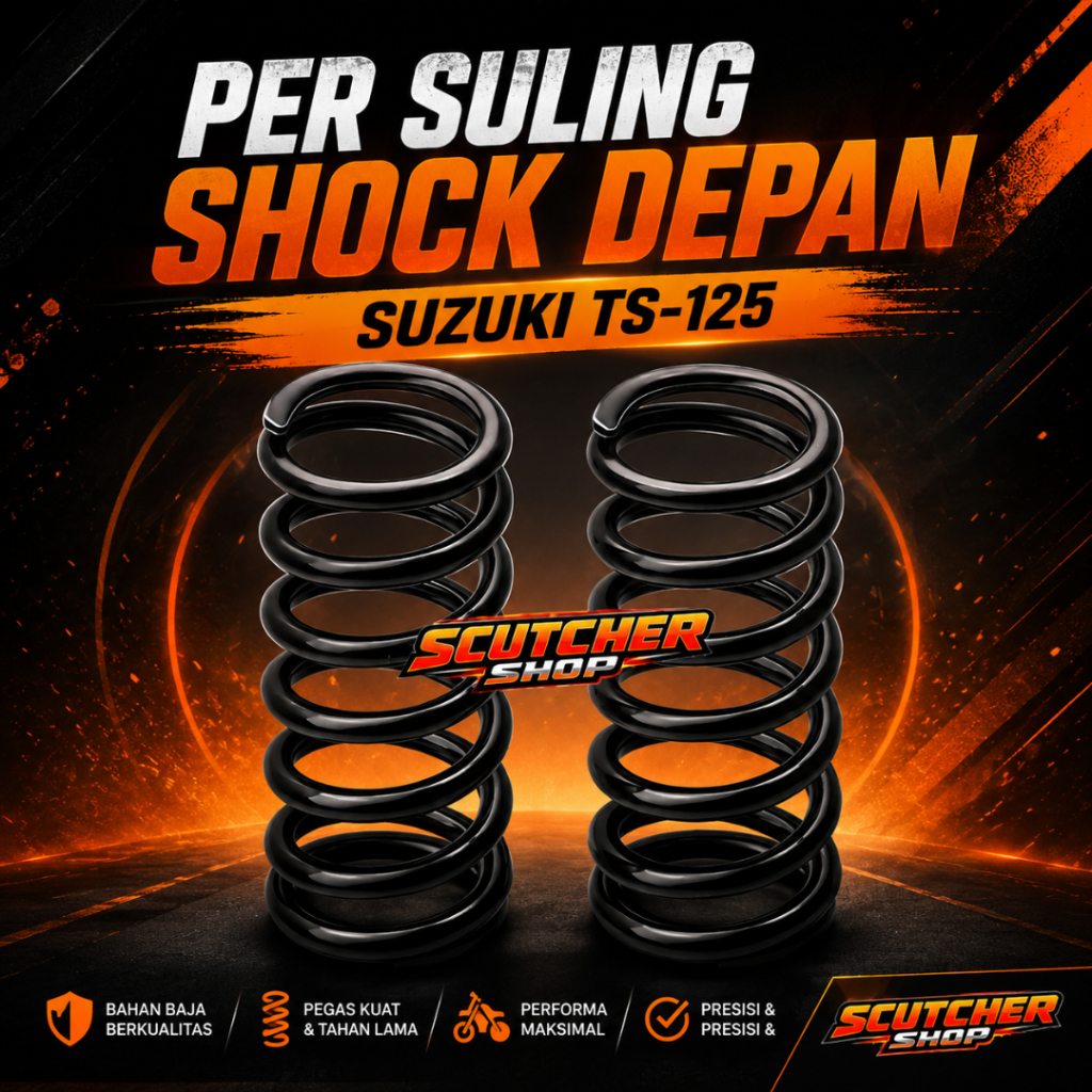 Per suling shock sambungan shock suzuki ts 125