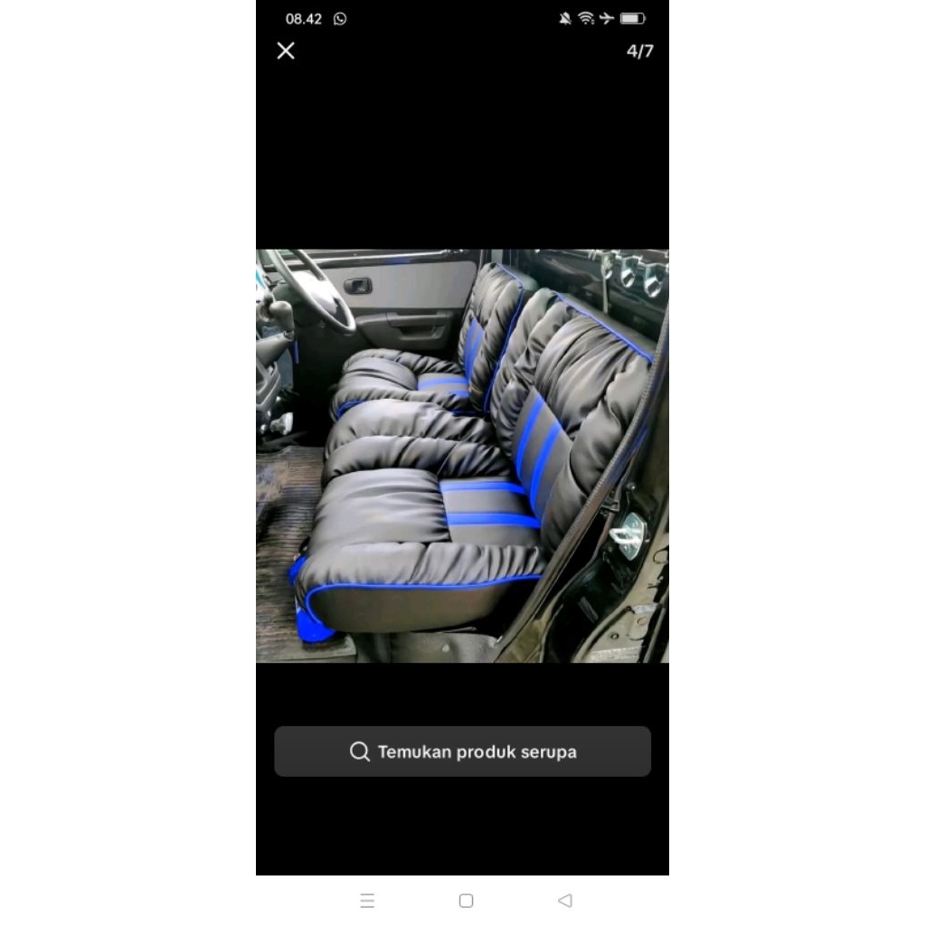 sarung jok mobil cover jok mobil pickup ss cery futura pickup